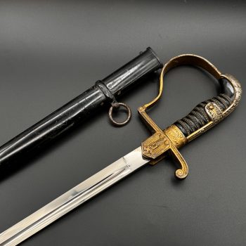 Officer sword of Third Reich  [Coppel Alexander {Alcoso} Solingen]   Steel hilt