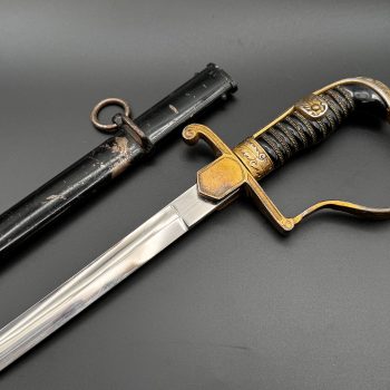 Officer sword of Third Reich  [Coppel Alexander {Alcoso} Solingen]   Steel hilt