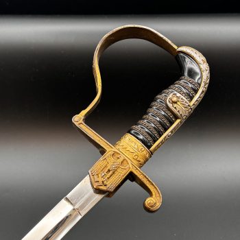 Officer sword of Third Reich  [Coppel Alexander {Alcoso} Solingen]   Steel hilt