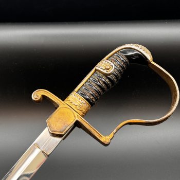 Officer sword of Third Reich  [Coppel Alexander {Alcoso} Solingen]   Steel hilt