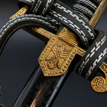 Officer sword of Third Reich  [Carl Eickhorn]   Field Marshal Series “Derfflinger” No. 1735