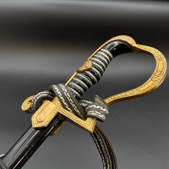 Officer sword of Third Reich  [Carl Eickhorn]   Field Marshal Series “Derfflinger” No. 1735
