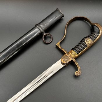 Officer sword of Third Reich  [Coppel Alexander {Alcoso} Solingen]   Handcrafted hilt