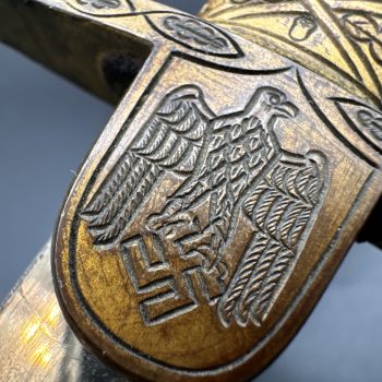 Officer sword of Third Reich  [Coppel Alexander {Alcoso} Solingen]   Handcrafted hilt