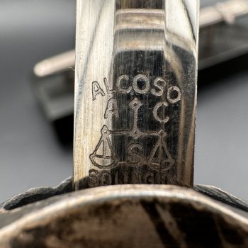 Miniature Army Dagger, 1935 Model  [Coppel Alexander {Alcoso} Solingen]   (On a pedestal.)