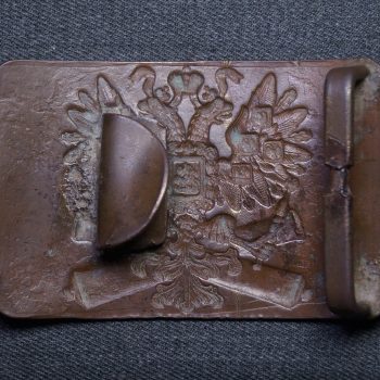 Buckle of the rank-and-file personnel of artillery units    