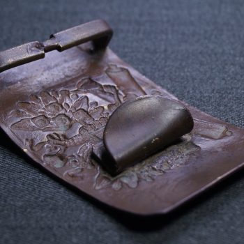 Buckle of the rank-and-file personnel of artillery units    