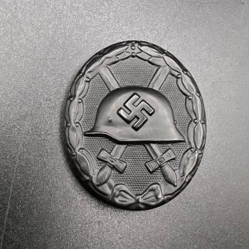 Wound Badge 1939 (second type) in black [Förster & Barth] Counter-relief