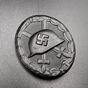 Wound Badge 1939 (second type) in black [Förster & Barth] Counter-relief