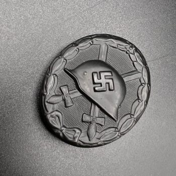Wound Badge 1939 (second type) in black [Förster & Barth] Counter-relief