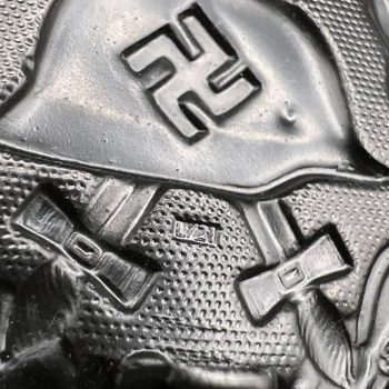 Wound Badge 1939 (second type) in black [Förster & Barth] Counter-relief