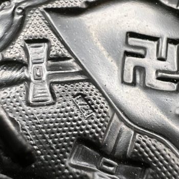 Wound Badge 1939 (second type) in black [Förster & Barth] Counter-relief