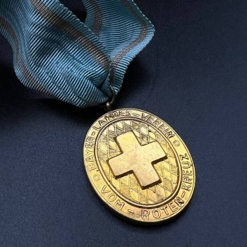 Medal The Red Cross Territorial Association  Bavaria Until 1918.  