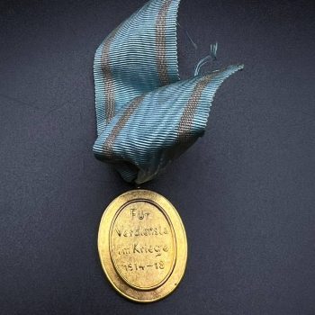 Medal The Red Cross Territorial Association  Bavaria Until 1918.  