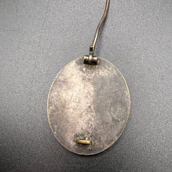 Wound Badge 1939 (second type) in silver   Buntmetall   