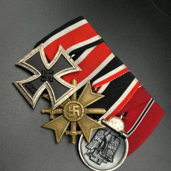 Medal bar for three awards traditional German style  Third Reich