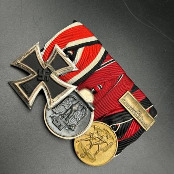 Medal bar for three awards traditional German style  Third Reich