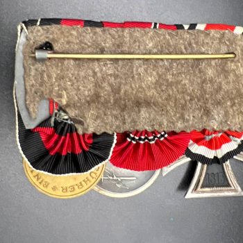 Medal bar for three awards traditional German style  Third Reich