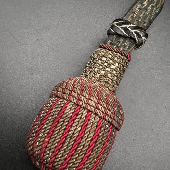 Parade dagger of the fire brigade, 1933 model saw back [Georg Rieder] Brand mark  Numbered