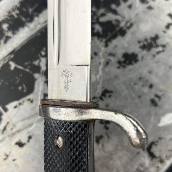 NCO Dress Bayonet, 1933–1945  [AESCULAP-WERKE JETTER&SCHEERER TUTTLINGEN]  Double brand mark