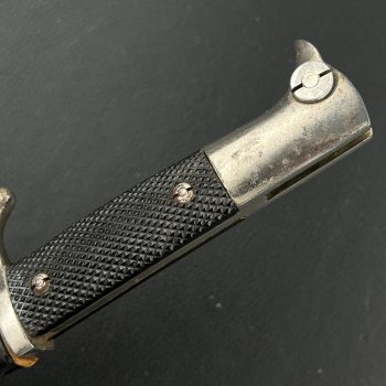NCO Dress Bayonet, 1933–1945  [AESCULAP-WERKE JETTER&SCHEERER TUTTLINGEN]  Double brand mark