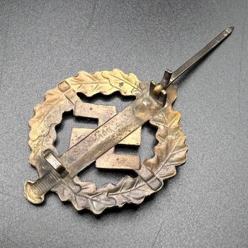  SA Sports Badge model 1933 in bronze     [WERNER REDO]  RZM code: M1/100 