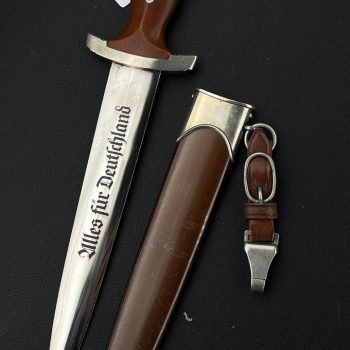 SA Service Dagger (Early type) [May & vom Hau, Solingen-Ohligs] Manufacturer's stamp