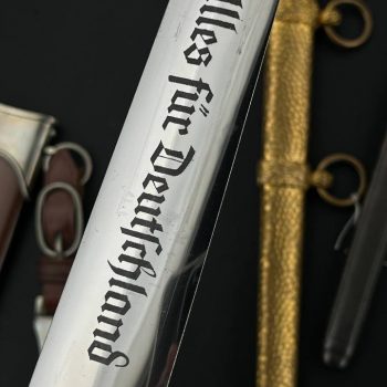 SA Service Dagger (Early type) [May & vom Hau, Solingen-Ohligs] Manufacturer's stamp