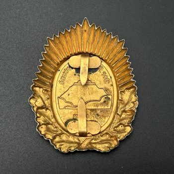 Badge of honor in gold 