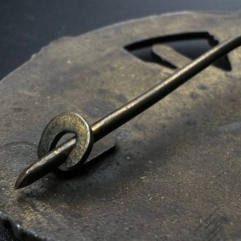 Panzer Badge in bronze  Solid    