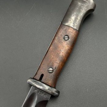 Mauser rifle bayonet (1934-1945) 1935 - S/178G [Gebr. Heller]  Matching numbers