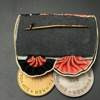 Medal bar for two awards traditional German style  Third Reich