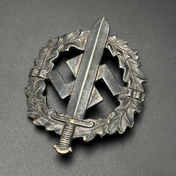  SA Sports Badge model 1933 in silver     [BONNER KUNSTABZ]   