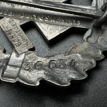  SA Sports Badge model 1933 in silver     [BONNER KUNSTABZ]   