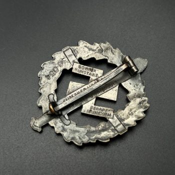  SA Sports Badge model 1933 in silver     [BONNER KUNSTABZ]   