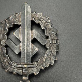  SA Sports Badge model 1933 in silver     [BONNER KUNSTABZ]   