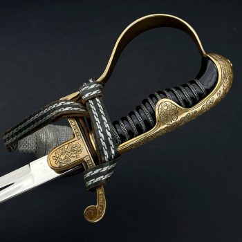 Officer sword of Third Reich  [E.&F. Hörster] Model “Roon”