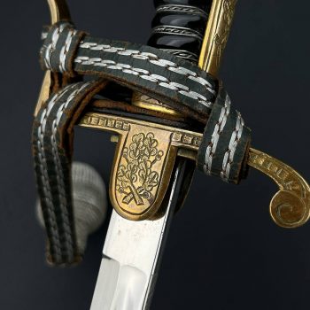 Officer sword of Third Reich  [E.&F. Hörster] Model “Roon”