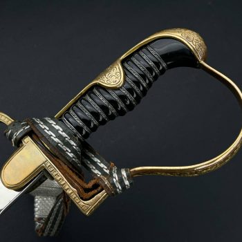 Officer sword of Third Reich  [E.&F. Hörster] Model “Roon”