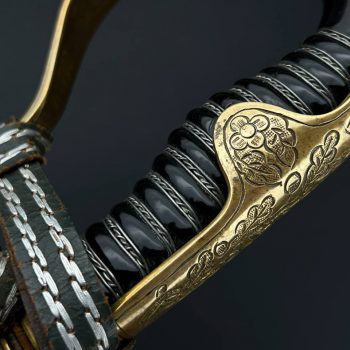 Officer sword of Third Reich  [E.&F. Hörster] Model “Roon”