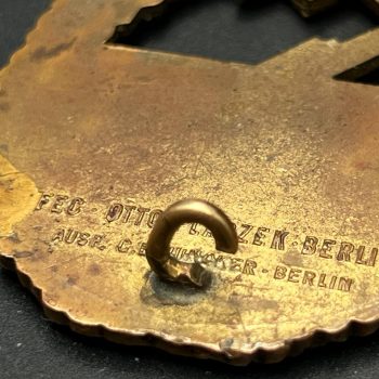 Marine Artillery War Badge [C. E. Junсker]   