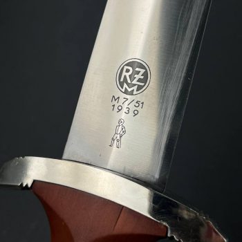 SA Service Dagger (RZM type) [Anton Wingen Jr] Stamp - M7/51