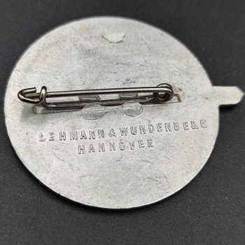      SA Sports Competition Badge, 1936 [LEHMANN & WUNDENBERG]   