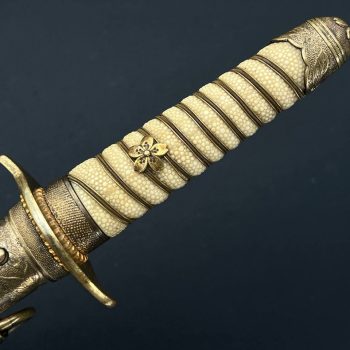 Naval Officer's Dirk, 1883 Meiji (1868–1912)   