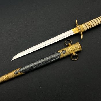 Naval Officer's Dirk, 1883 Meiji (1868–1912)   