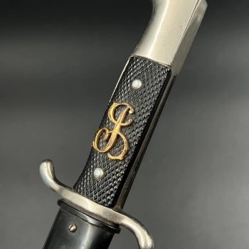 Parade dagger of the fire brigade, 1933 model standard blade [Peter Daniel krebs] Brand mark  Personalised