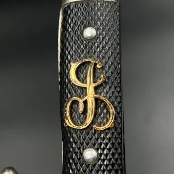 Parade dagger of the fire brigade, 1933 model standard blade [Peter Daniel krebs] Brand mark  Personalised