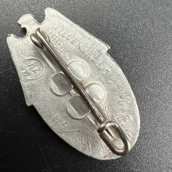      HJ Sports Competition Badge, 1939 [HILLENBRAND & BRÖER]  RZM code: M9/89 Set with HJ Membership Badge