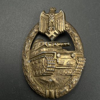 Panzer Badge in bronze [Steinhauer & Lück]     