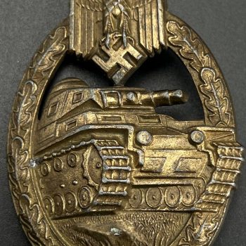 Panzer Badge in bronze [Steinhauer & Lück]     
